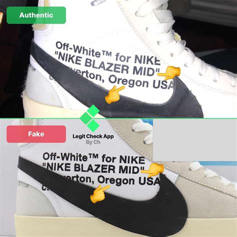 how to spot fake nike blazers|authentic nike.